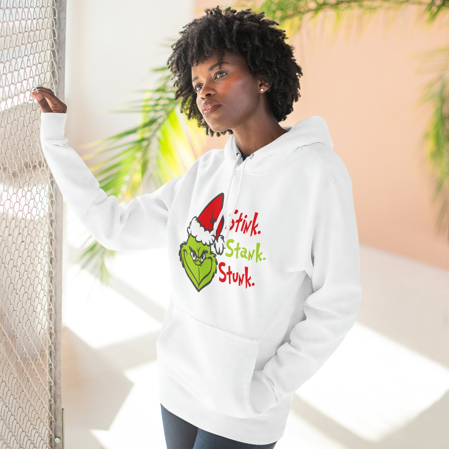 Grinch Stink Stank Stunk Christmas Pullover Hoodie