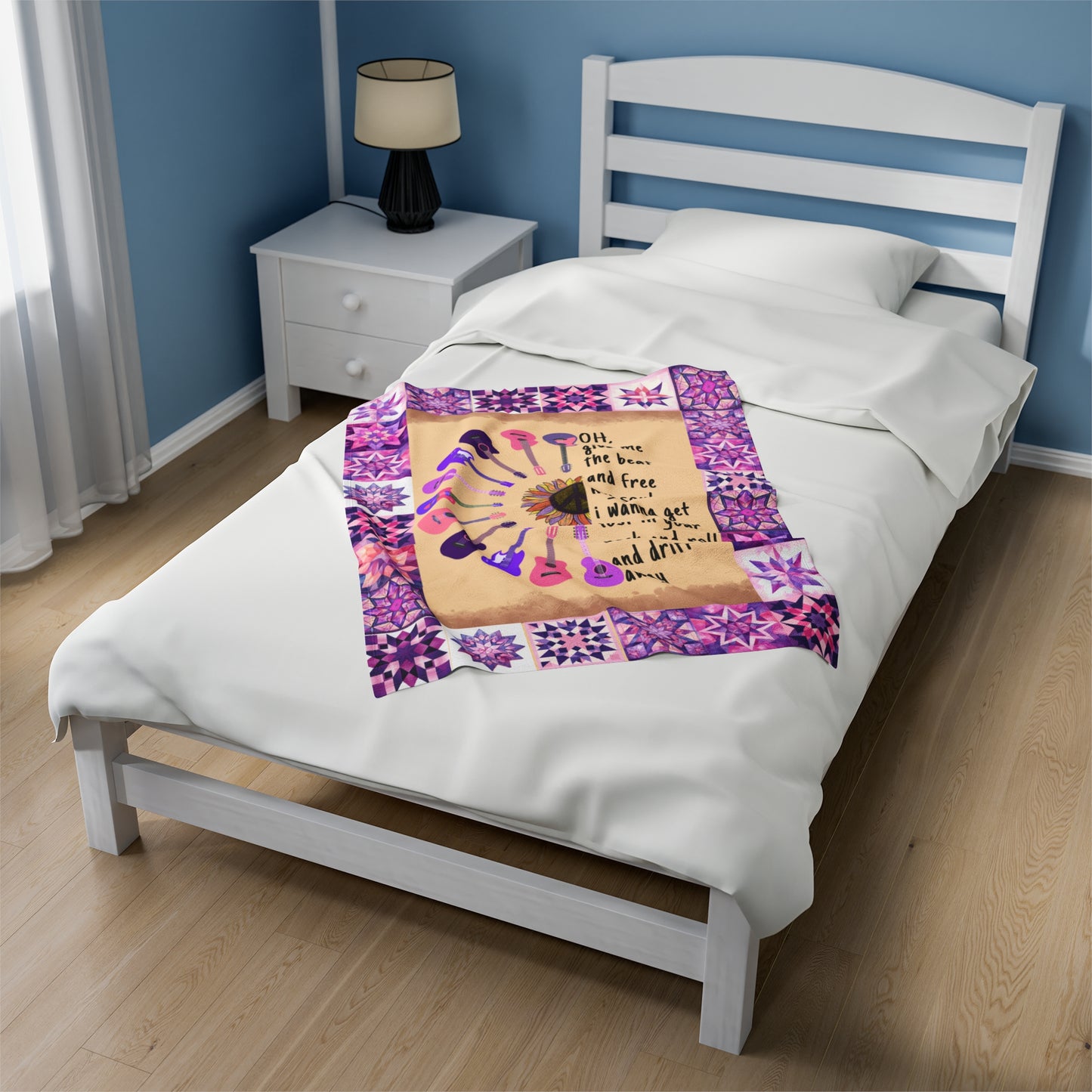 Oh! Give Me The Beat Guitar Blanket