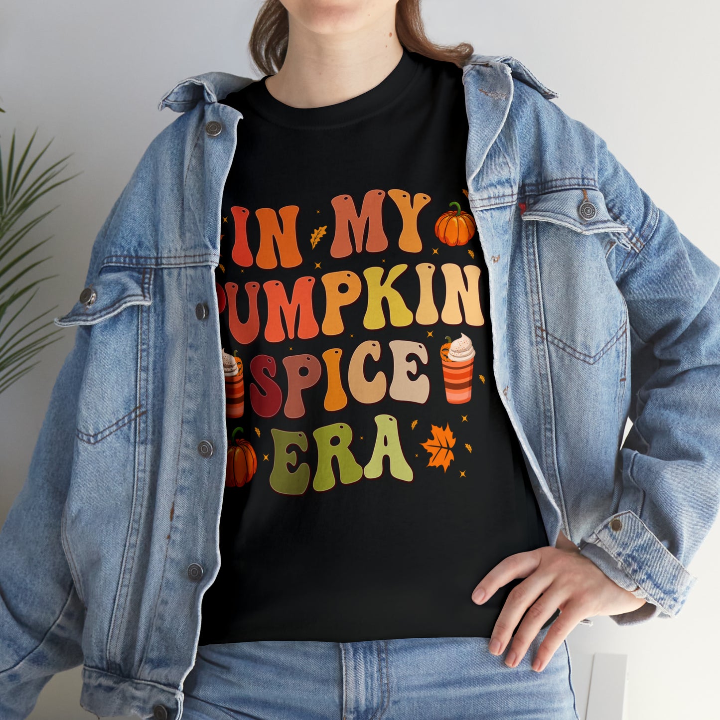 In My Pumpkin Spice Era Fall Halloween Short Sleeve Tee