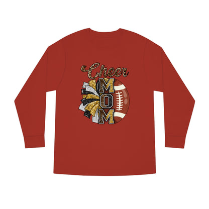 Football Cheer Mom Long Sleeve Tee