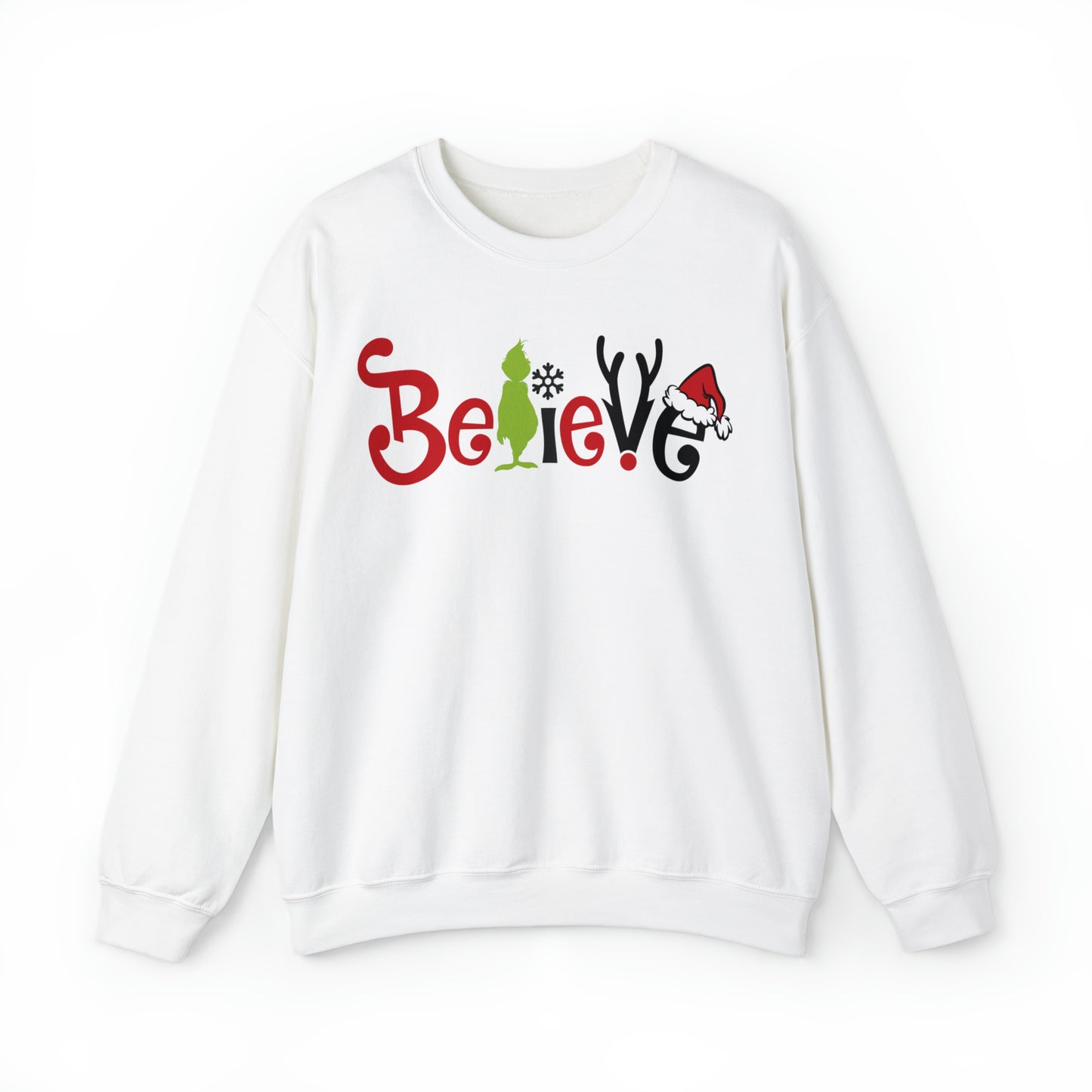 Believe Grinch Christmas Sweatshirt