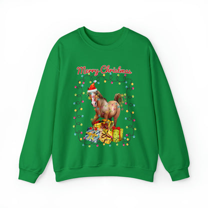 Merry Christmas Horse Christmas Sweatshirt