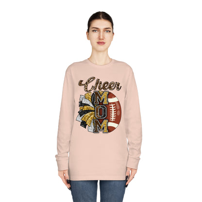 Football Cheer Mom Long Sleeve Tee