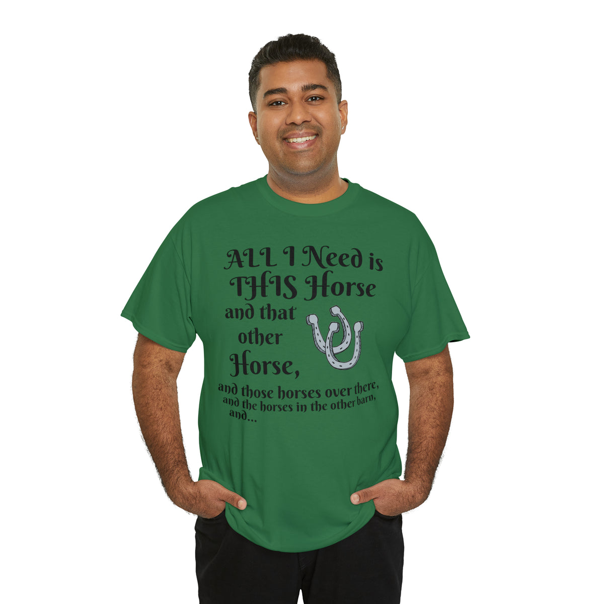 All the horses shirt Unisex Heavy Cotton Tee