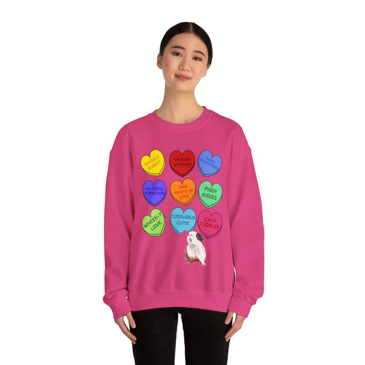 Guinea Pig Sweethearts Valentine Sweatshirt