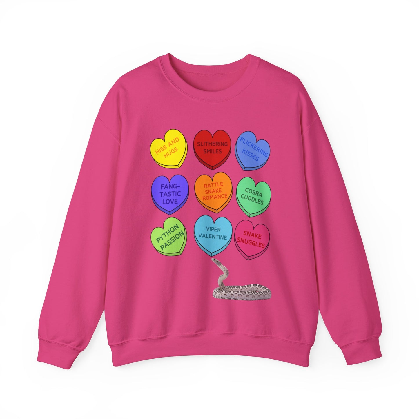 Snake Sweethearts Valentine Sweatshirt