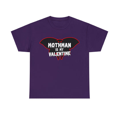 Mothman is My Valentine Short Sleeve Tee