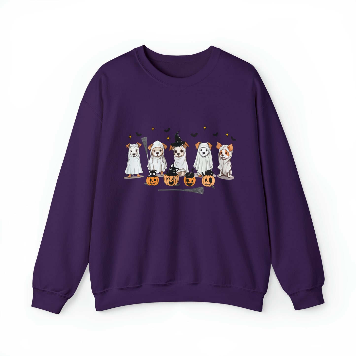 Puppy Ghosts Halloween Sweatshirt