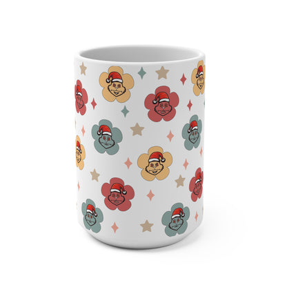 Grinch Pattern Mug 15oz
