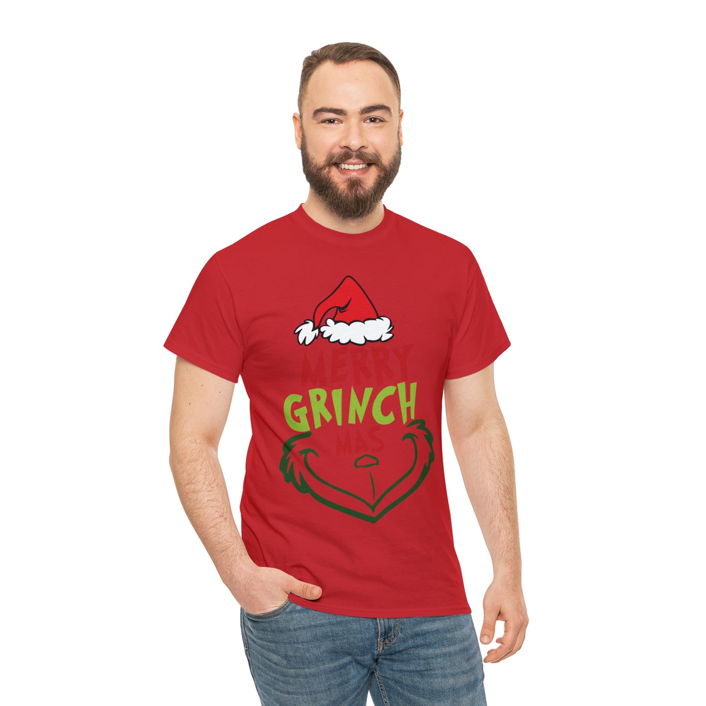 Merry Grinchmas Design 2 Christmas Short Sleeve Tee