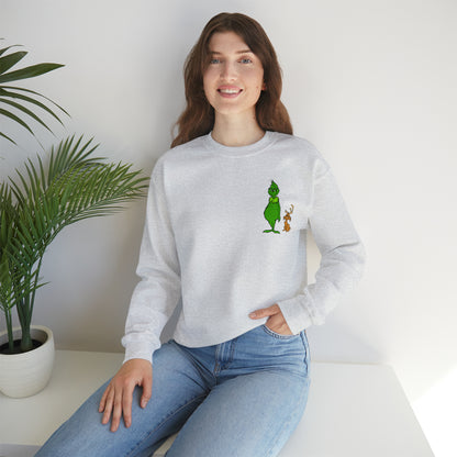 Grinch Maybe Christmas Tree Christmas Sweatshirt