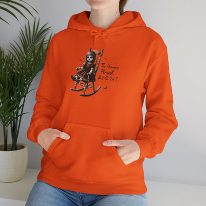 Horrors Persist But So Do I Annabelle Creepy Doll Hoodie Pullover