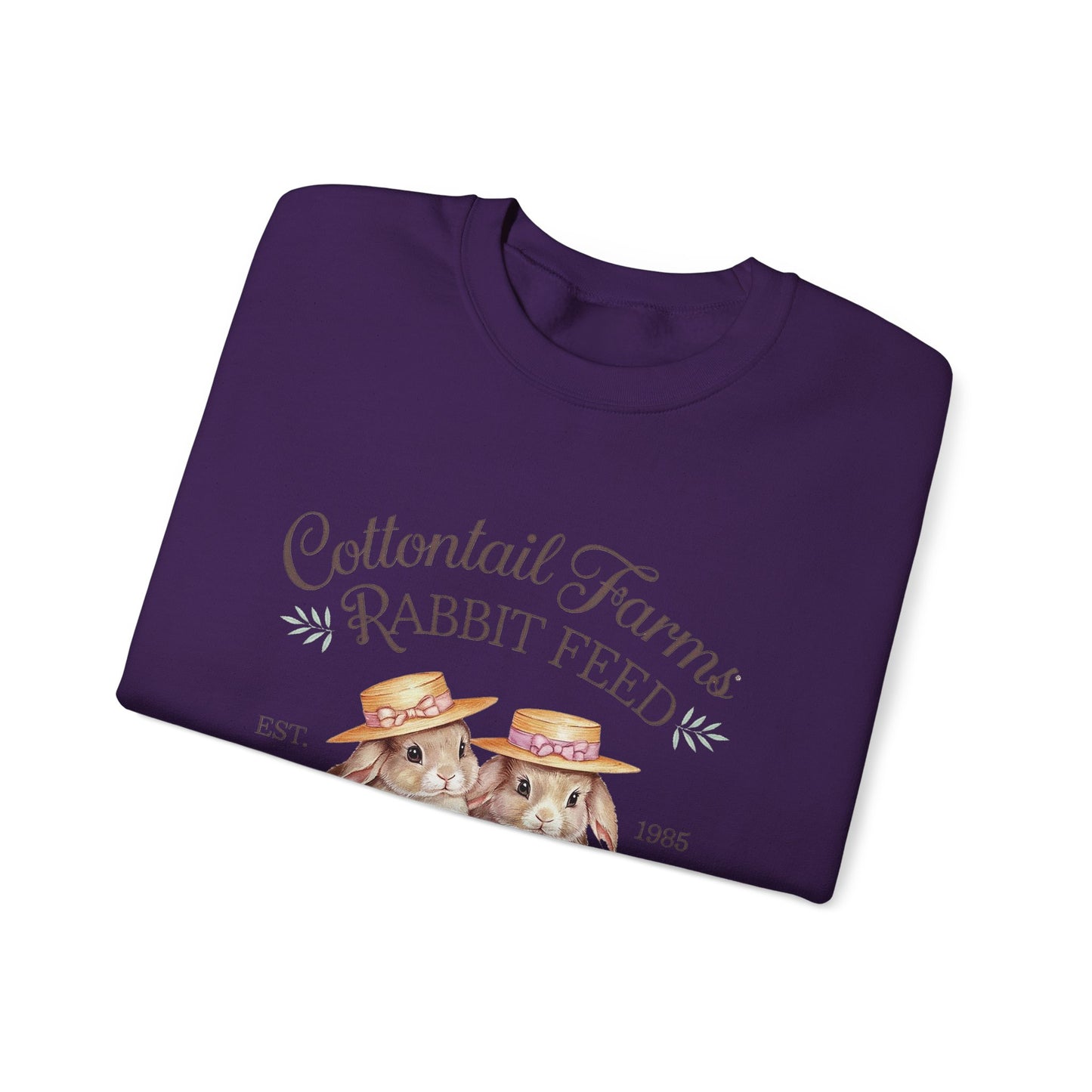 Easter Cottontail Farms Rabbit Feed Sweatshirt