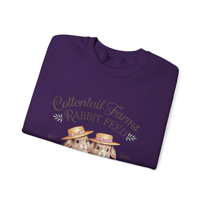 Easter Cottontail Farms Rabbit Feed Sweatshirt