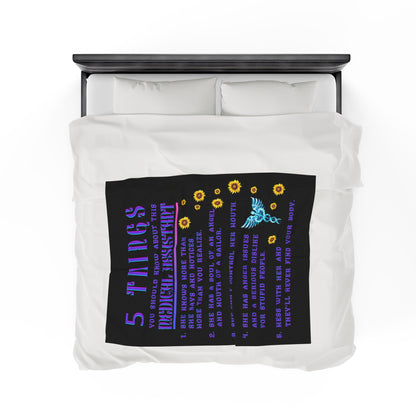 5 Things You Should Know Medical Assistant Design 2 Plush Blanket