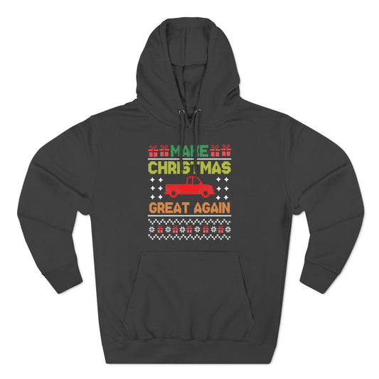 Make Christmas Great Again Trump Ugly Sweater Pullover Hoodie