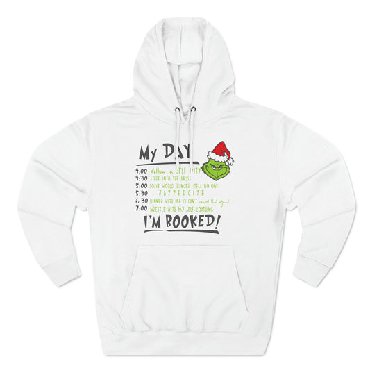 Grinch My Day Christmas Pullover Hoodie