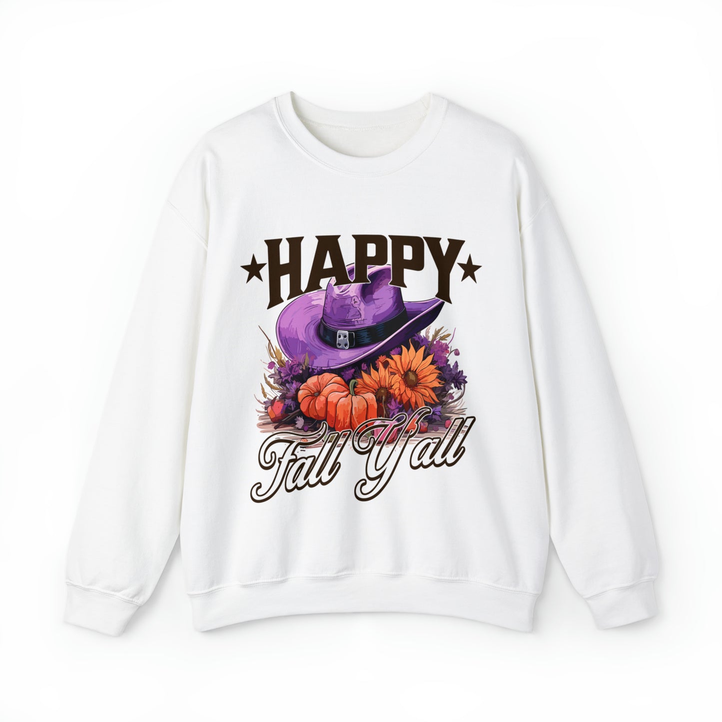 Happy Fall Y'All Halloween Sweatshirt