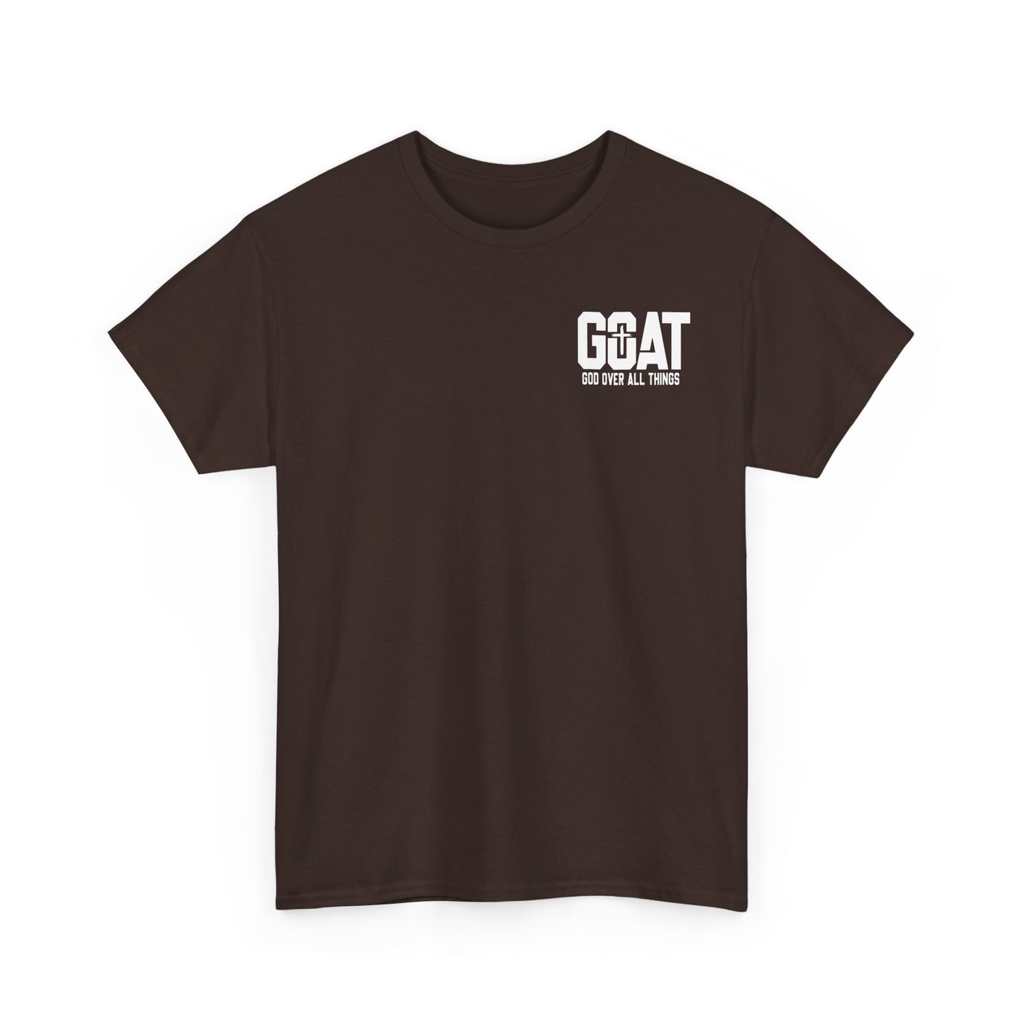 GOAT God Over All Things Short Sleeve Tshirt
