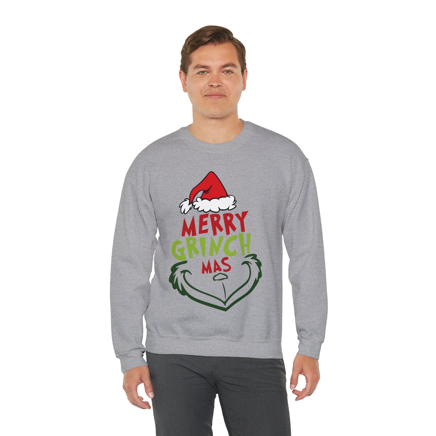 Merry Grinchmas Design 2 Christmas Sweatshirt