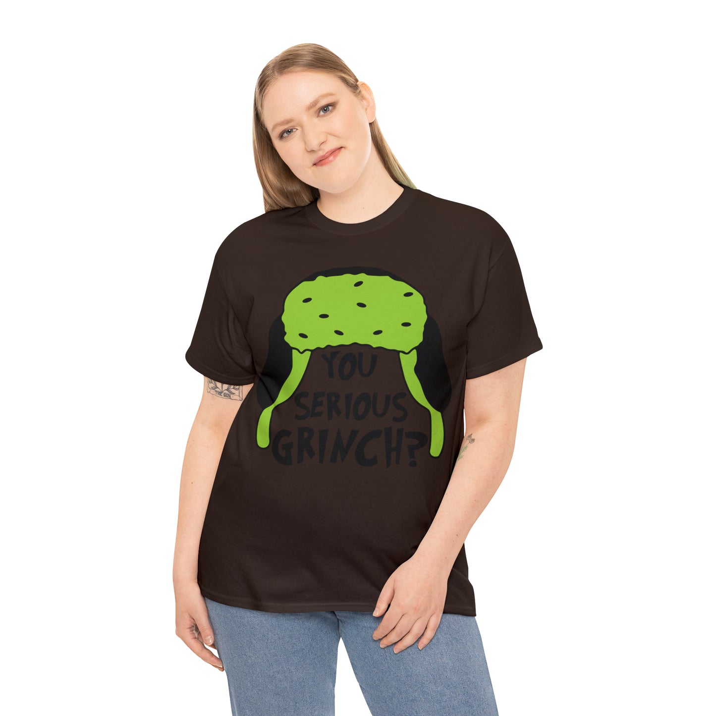 You Serious Grinch? Christmas Short Sleeve Tee