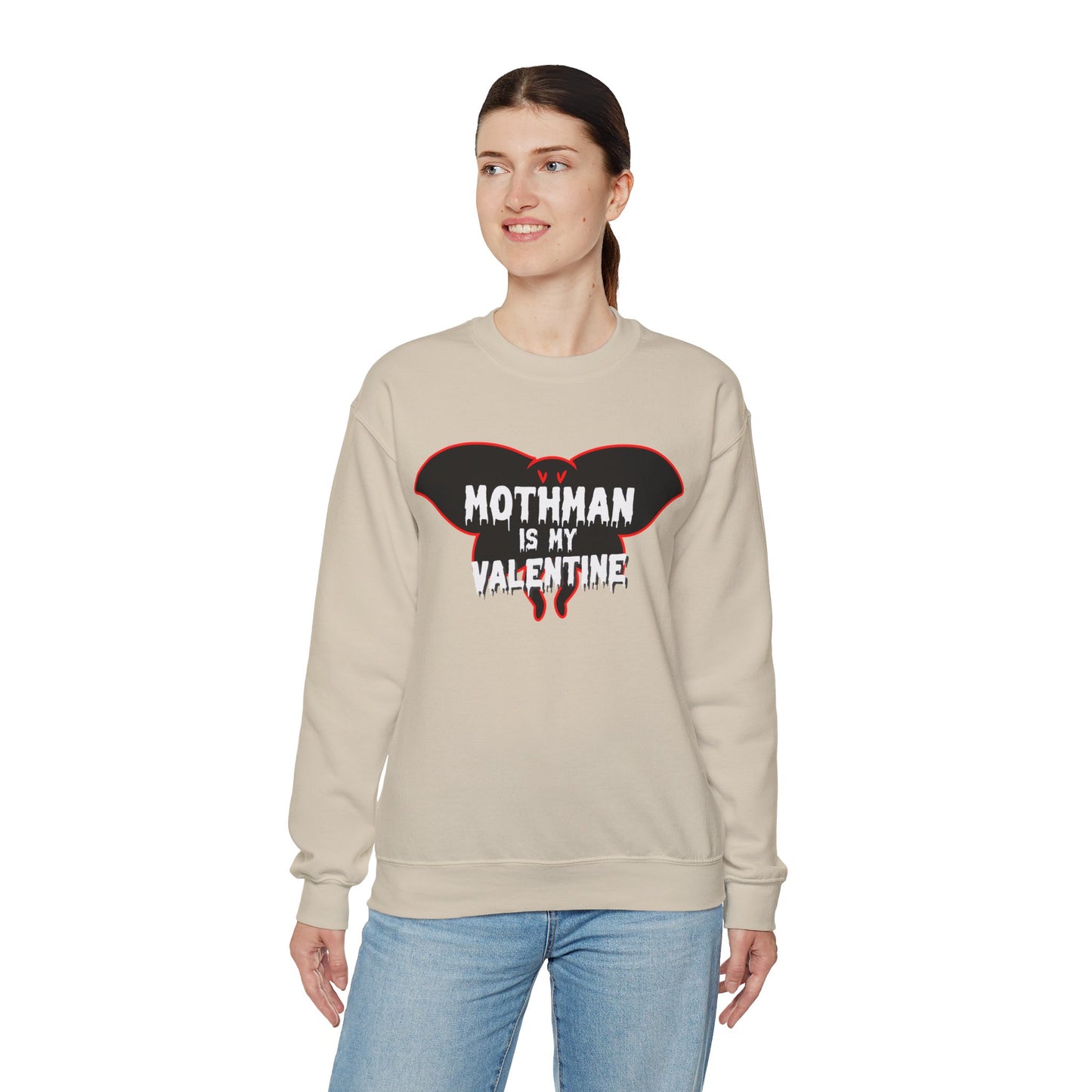 Mothman is My Valentine Sweatshirt