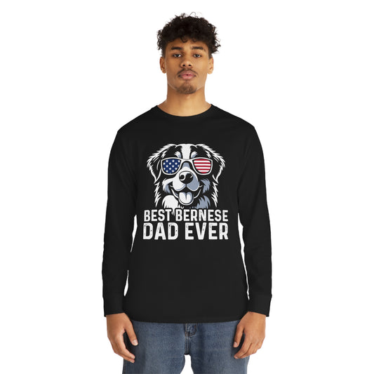 Best Bernese Dad Ever Long Sleeve T-shirt