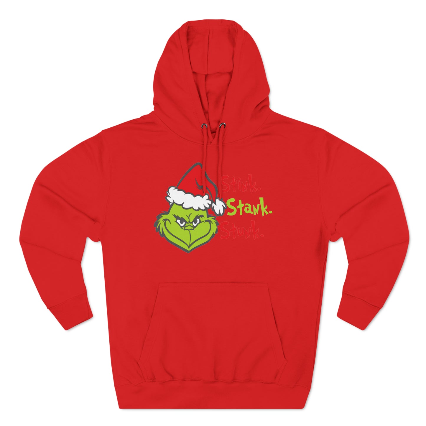 Grinch Stink Stank Stunk Christmas Pullover Hoodie