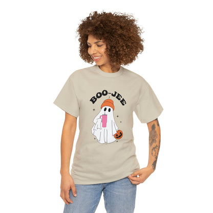 Boo Jee Ghost Halloween Short Sleeve Tee