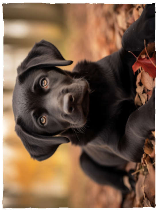 Black Labrador Retriever Plush Fleece Blanket