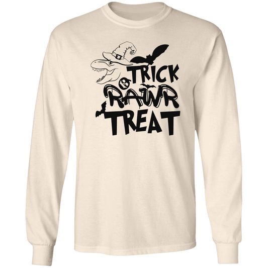 Trick Rawr Treat Dinosaur Halloween T-Shirt