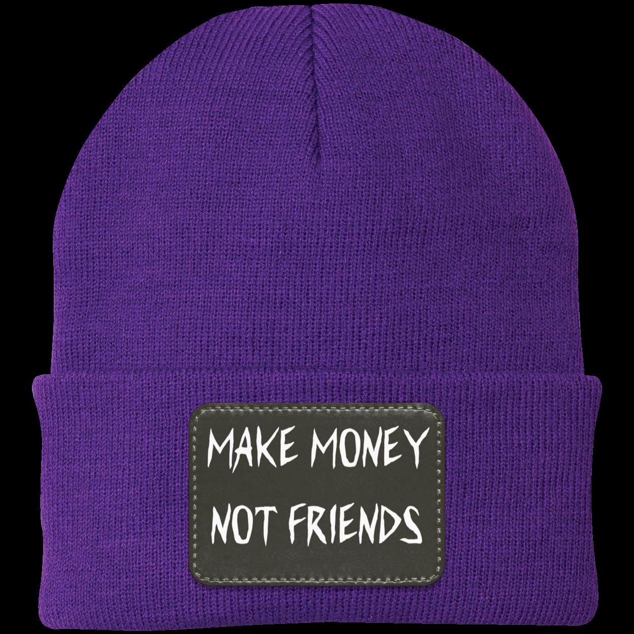 Make Money Not Friends Beanie Knit Cap