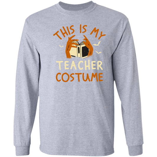 This Is My Teacher Costume Halloween Cotton T-Shirt