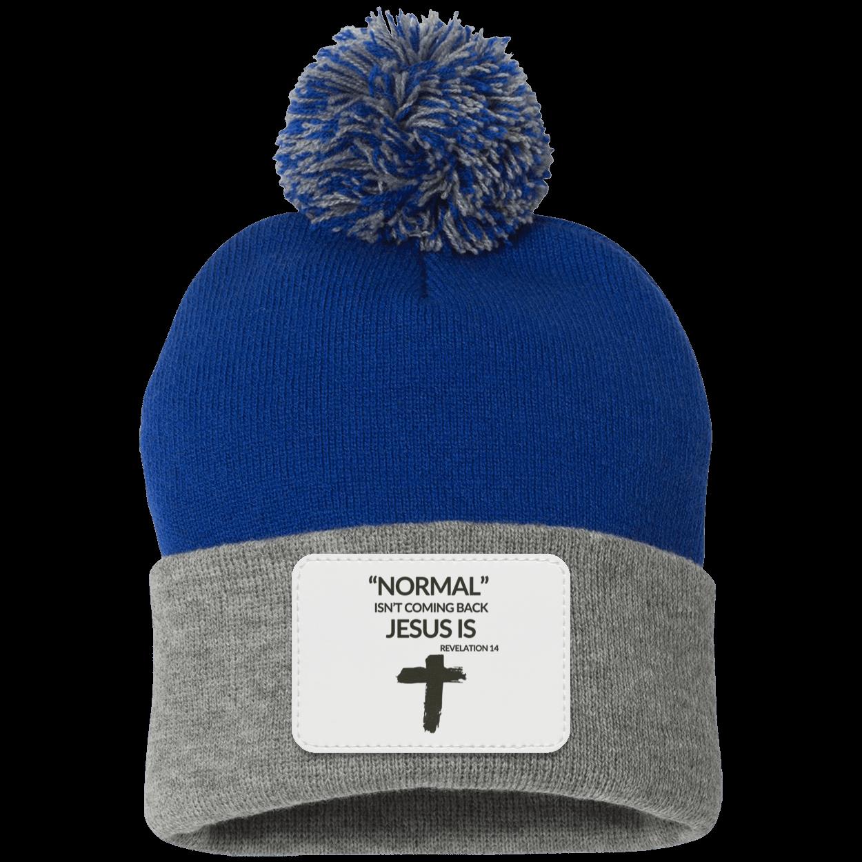 Normal Isn't Coming Back Jesus Is Beanie Knit Cap