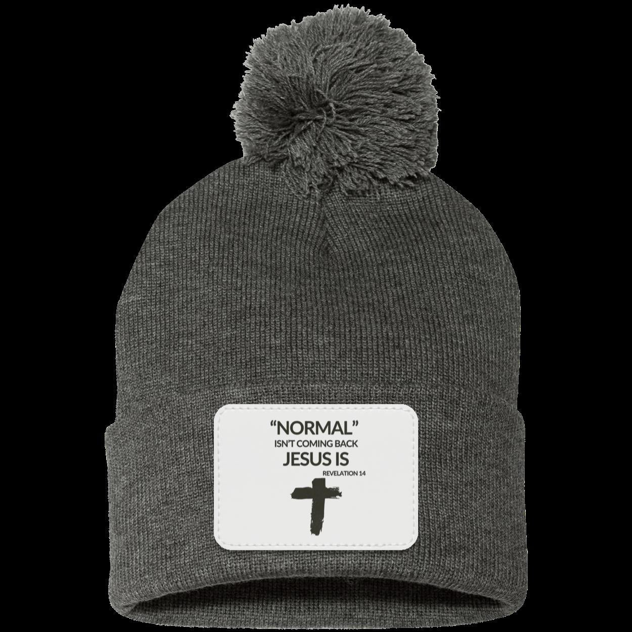 Normal Isn't Coming Back Jesus Is Beanie Knit Cap