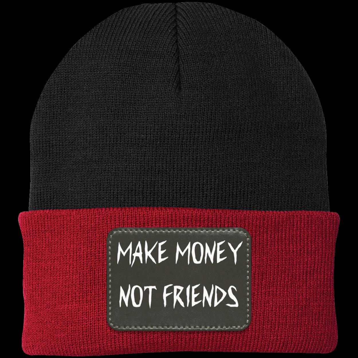 Make Money Not Friends Beanie Knit Cap