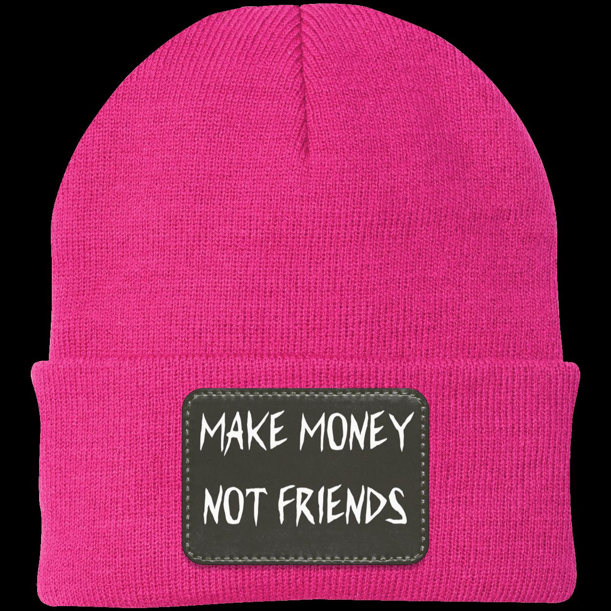 Make Money Not Friends Beanie Knit Cap