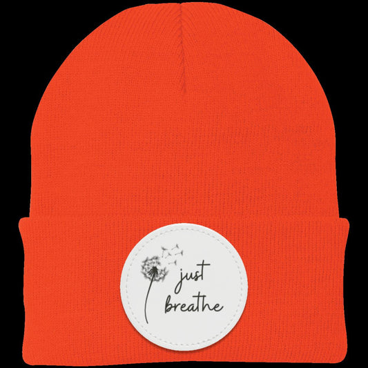 Just Breath Beanie Knit Cap