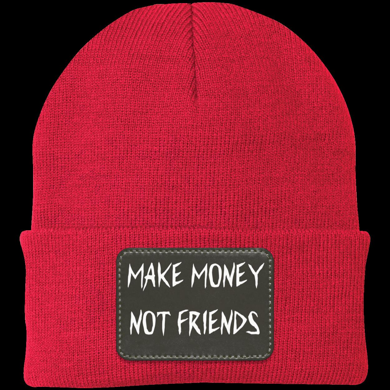 Make Money Not Friends Beanie Knit Cap