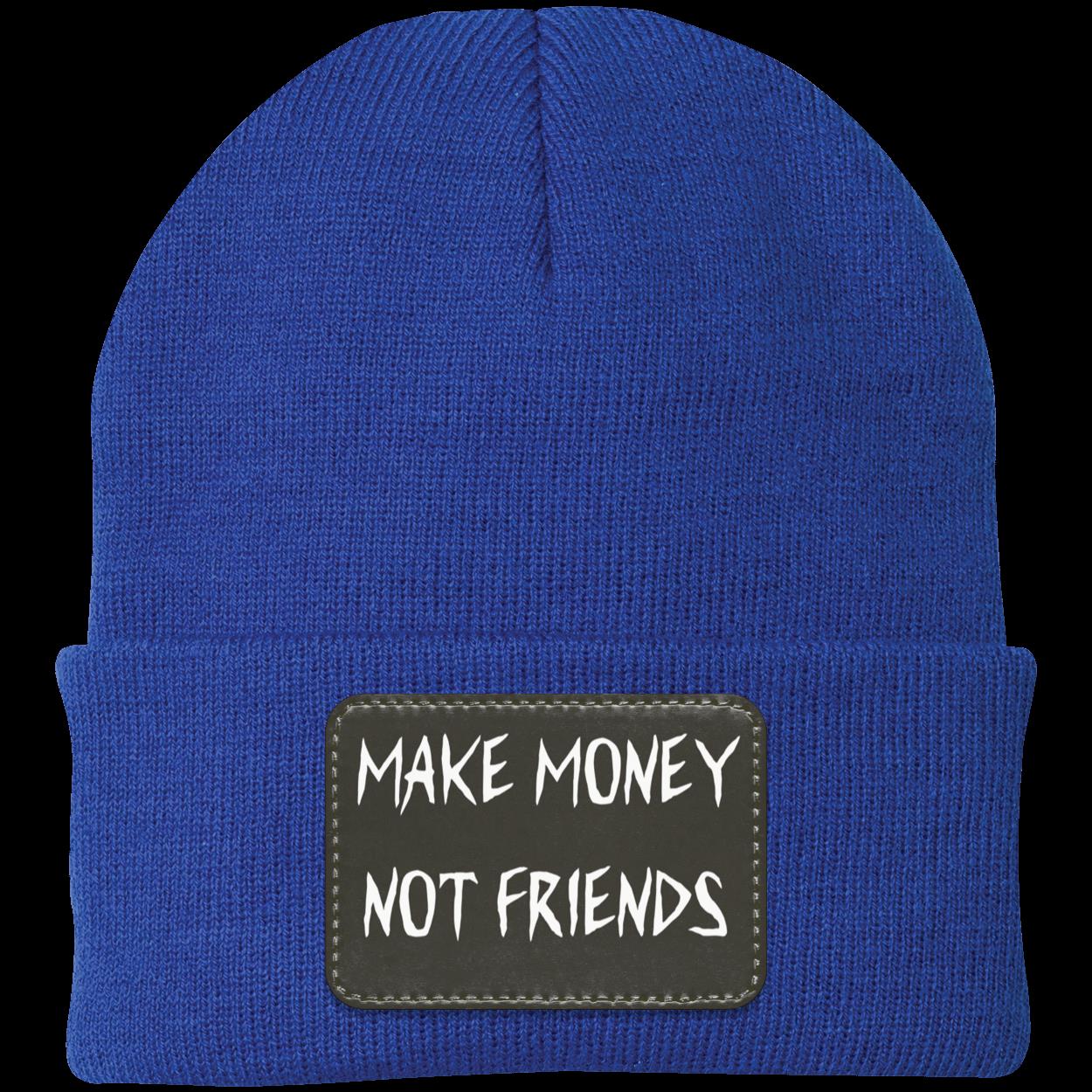 Make Money Not Friends Beanie Knit Cap