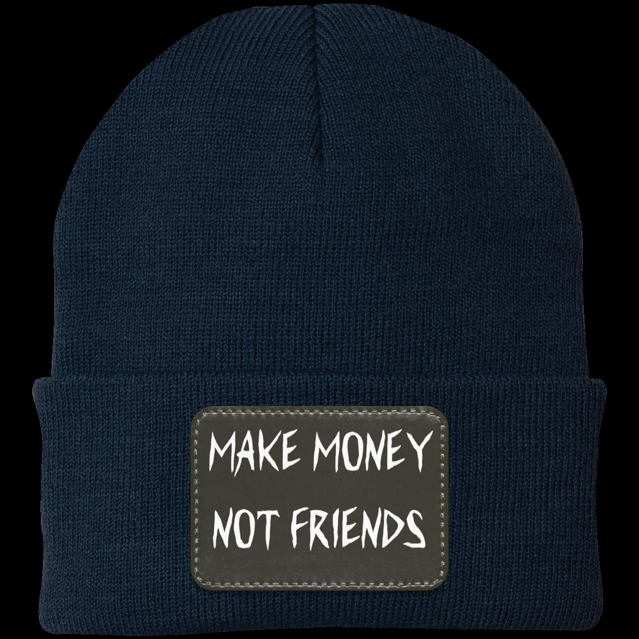 Make Money Not Friends Beanie Knit Cap