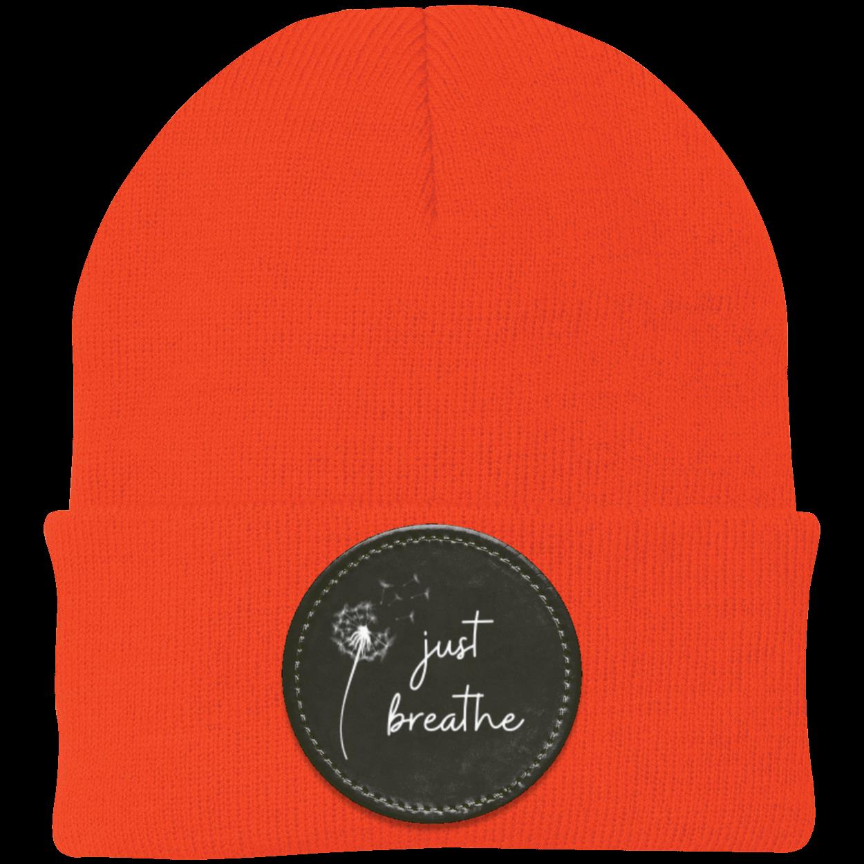 Just Breath Beanie Knit Cap