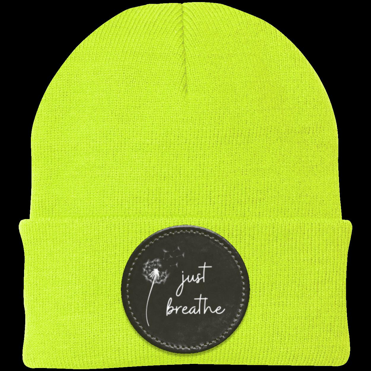 Just Breath Beanie Knit Cap