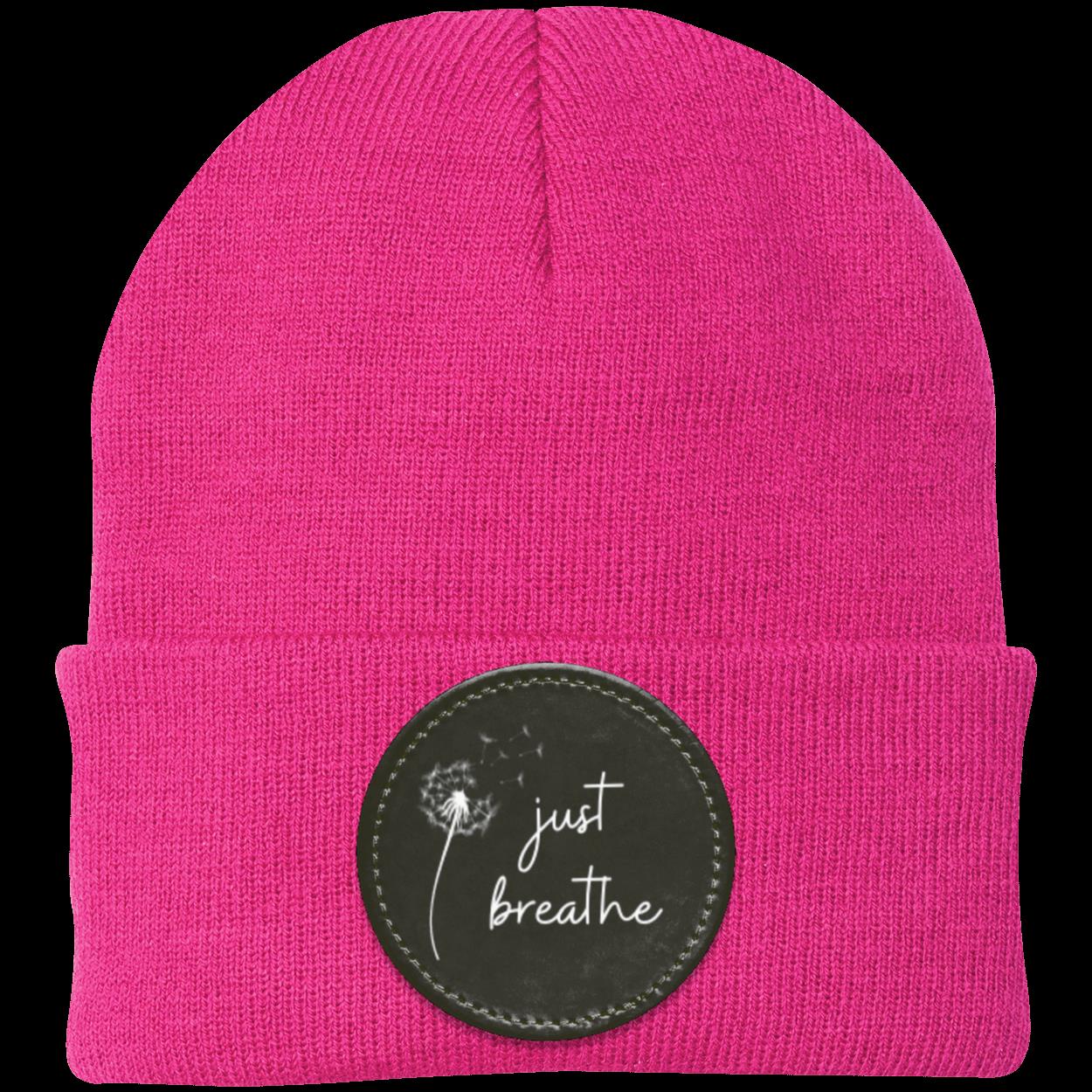 Just Breath Beanie Knit Cap