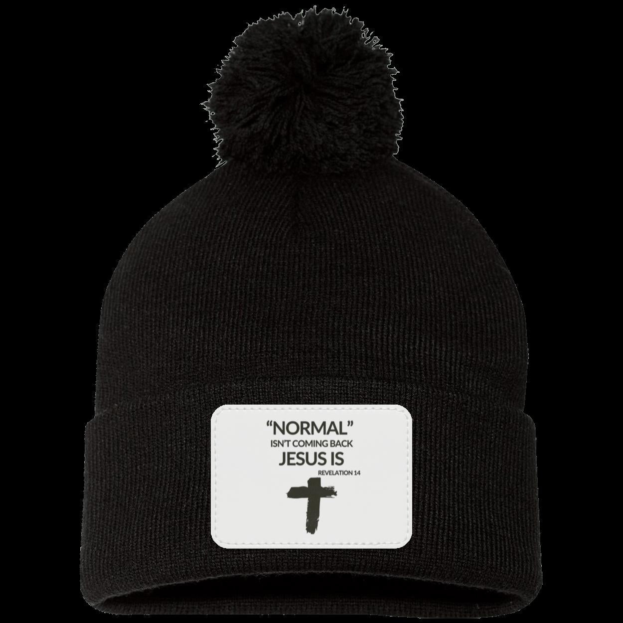 Normal Isn't Coming Back Jesus Is Beanie Knit Cap