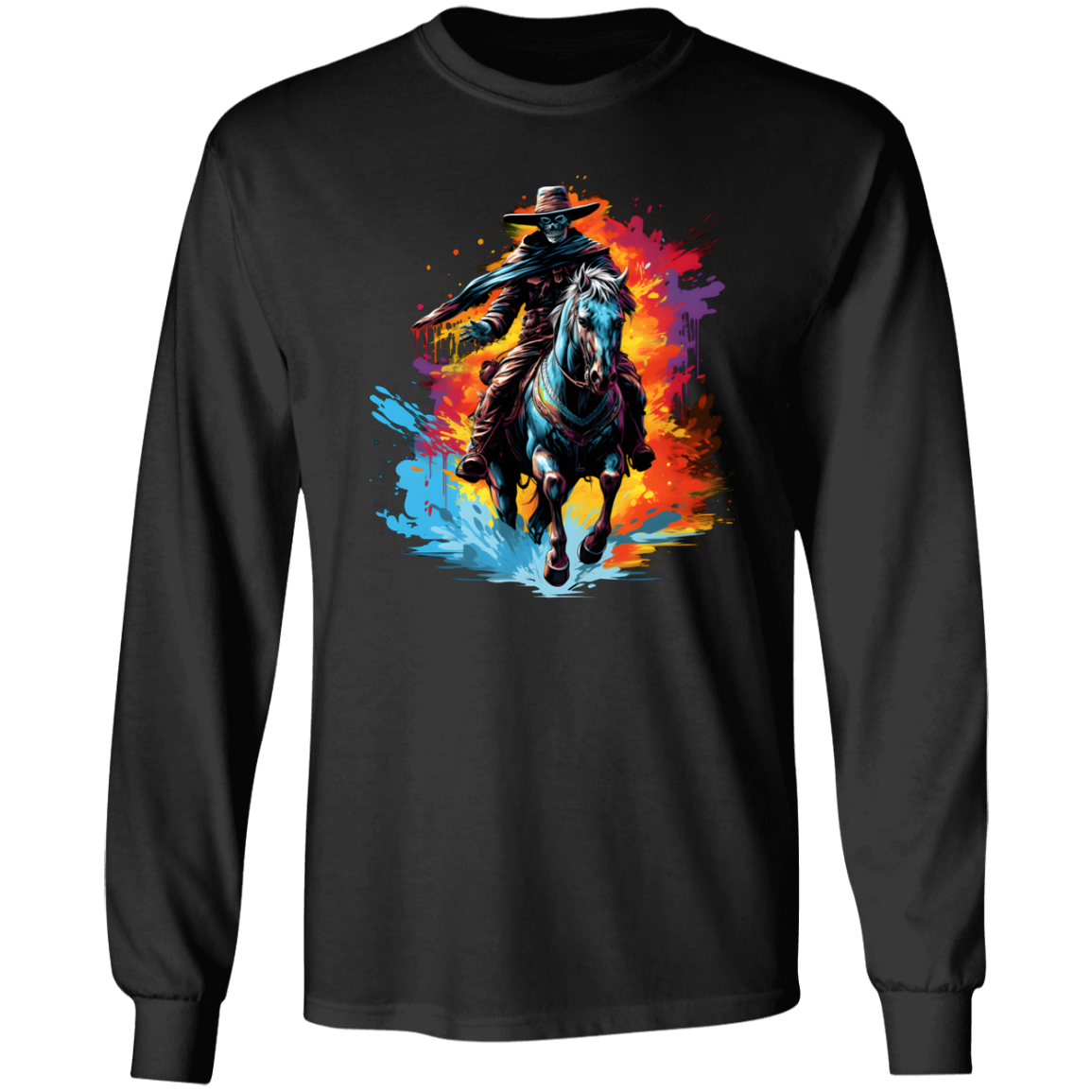 Horse and Rider Halloween T-Shirt