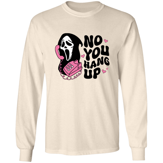 No You Hang Up Scream Halloween T-Shirt