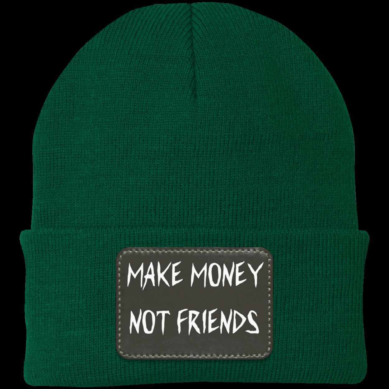 Make Money Not Friends Beanie Knit Cap