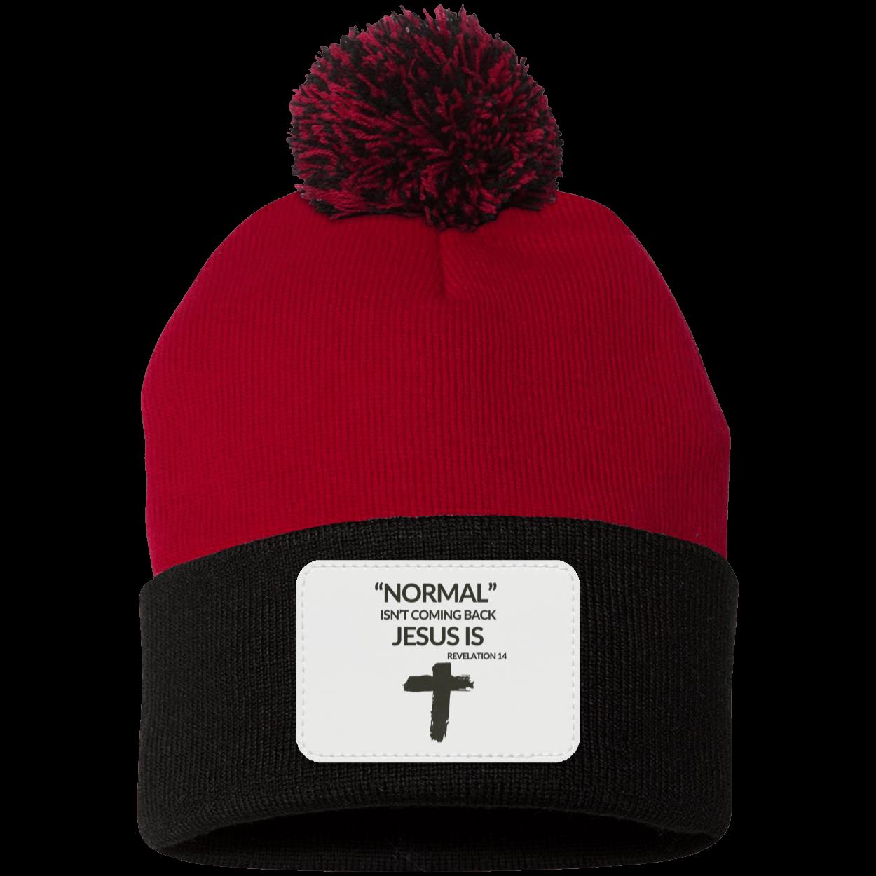 Normal Isn't Coming Back Jesus Is Beanie Knit Cap