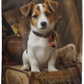 Jack Russell Plush Fleece Blanket